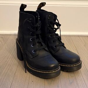 Dr. Martens Black Lace-Up Boots